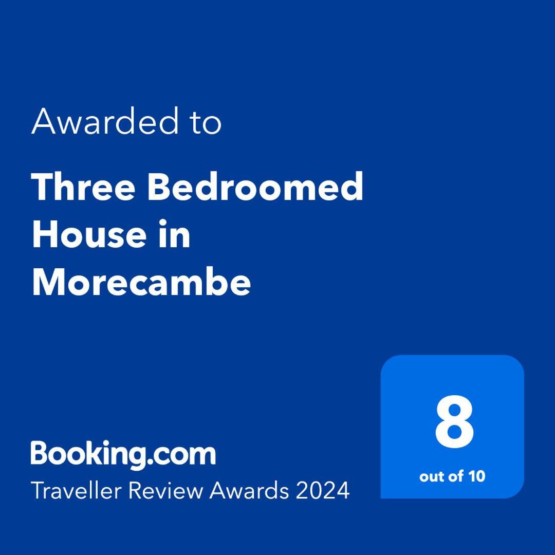Three Bedroomed House In Morecambe Esterno foto